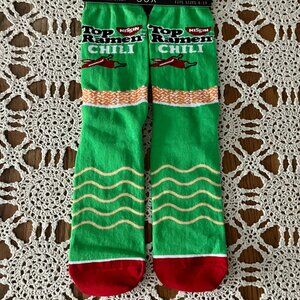 New Adult Size 6-13 Odd Sox Novelty Crew Socks Original Nissin Top Ramen Chili